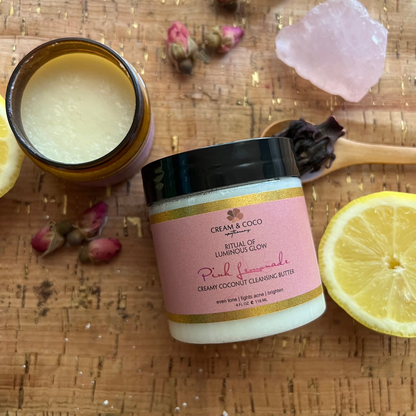 Pink Lemonade Creamy Coconut Cleansing Butter
