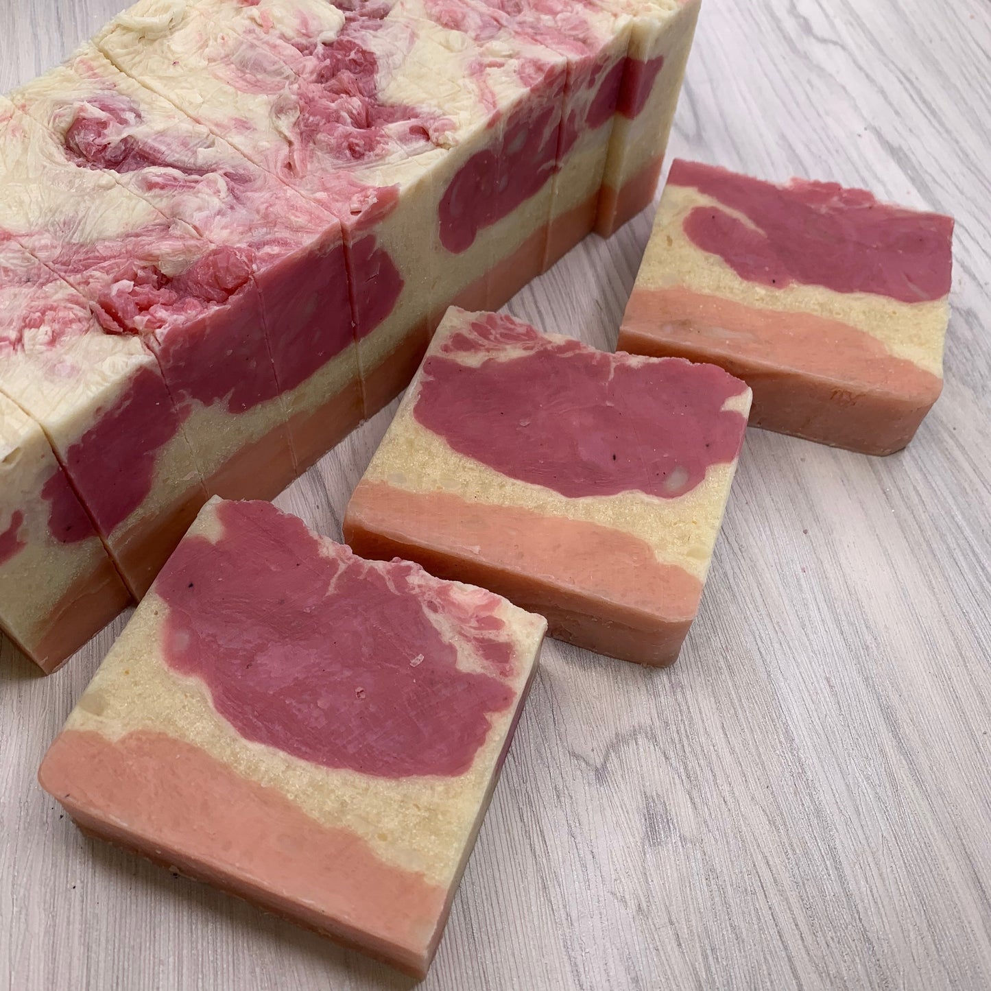 Hibiscus Peach Soap - Cream & Coco Skincare
