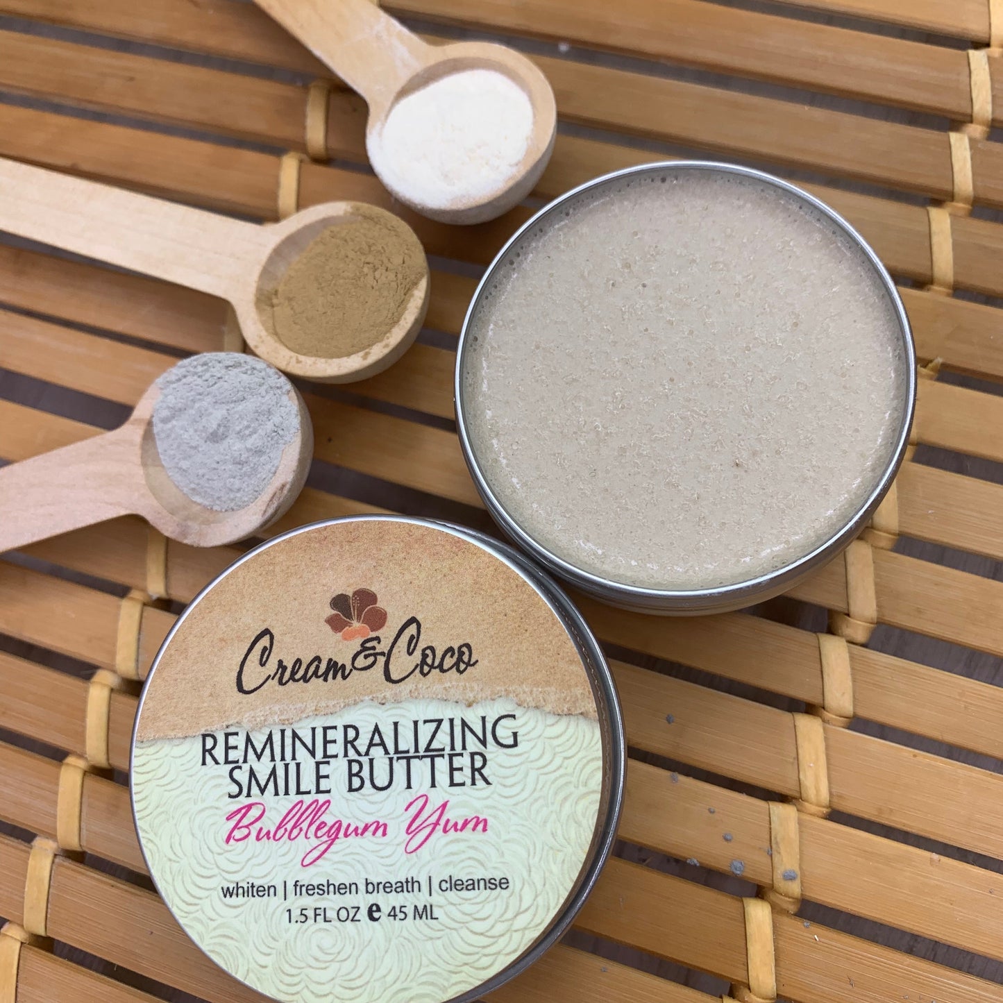 Bubble Gum Yum Smile Butter Remineralizing Tooth Soap