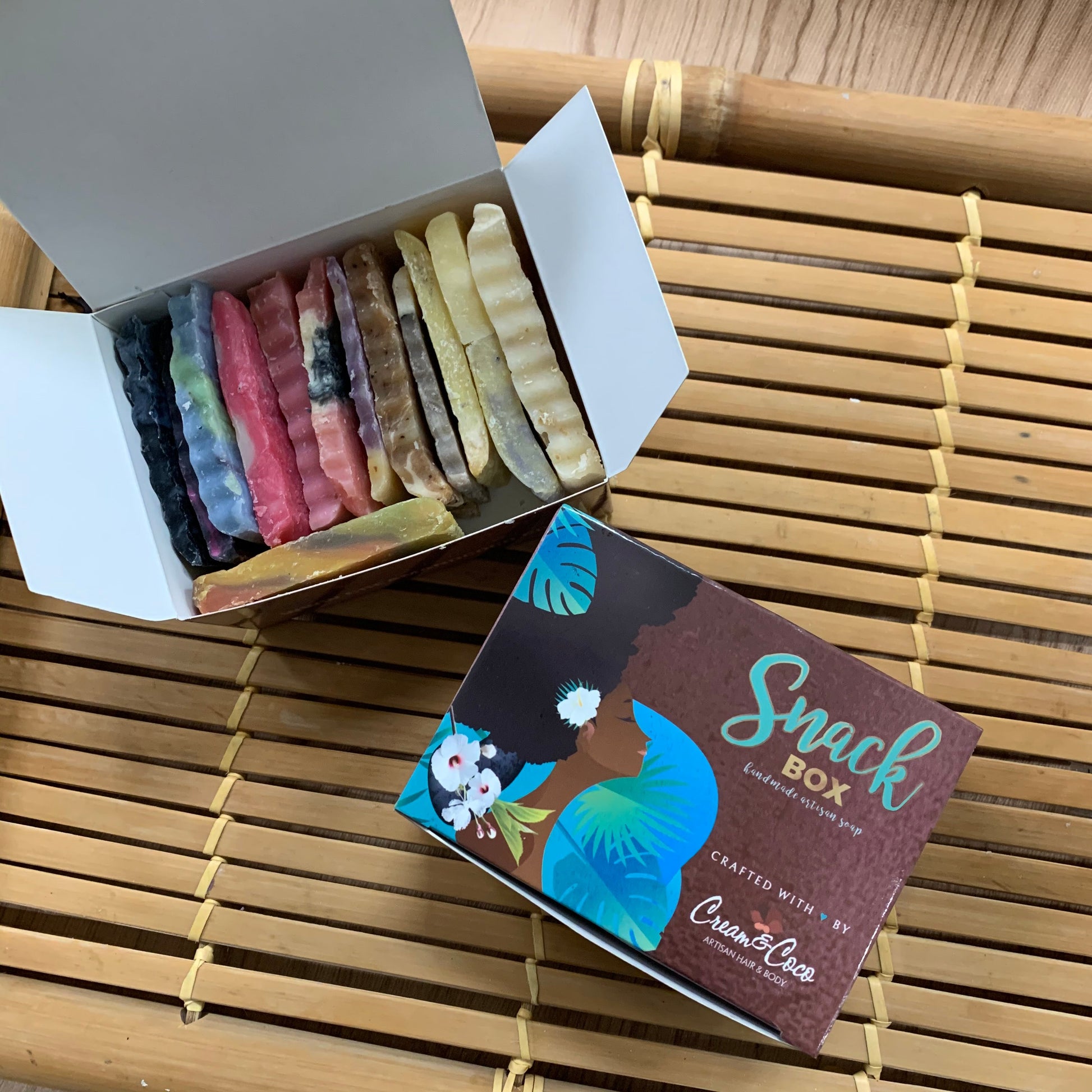 Artisan Soap Snack Box | Soap Snack Box | Cream & Coco Skincare