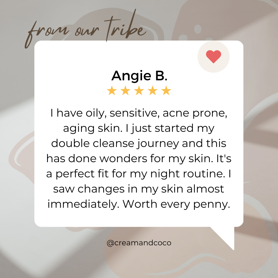 Skin Cleansing Oil | Skin Repair Oil | Cream & Coco Skincare