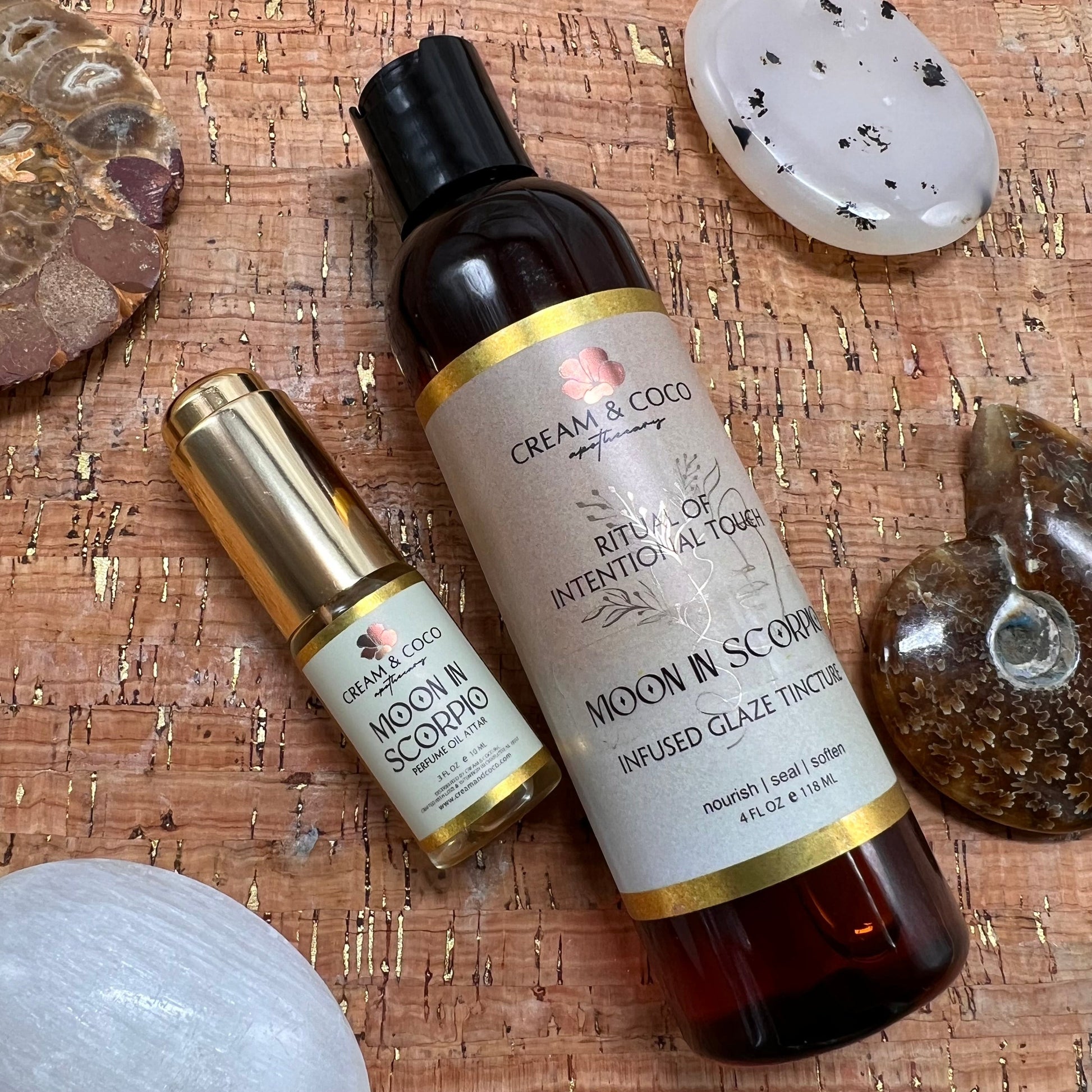 Moon in Scorpio Duet - Cream & Coco Skincare