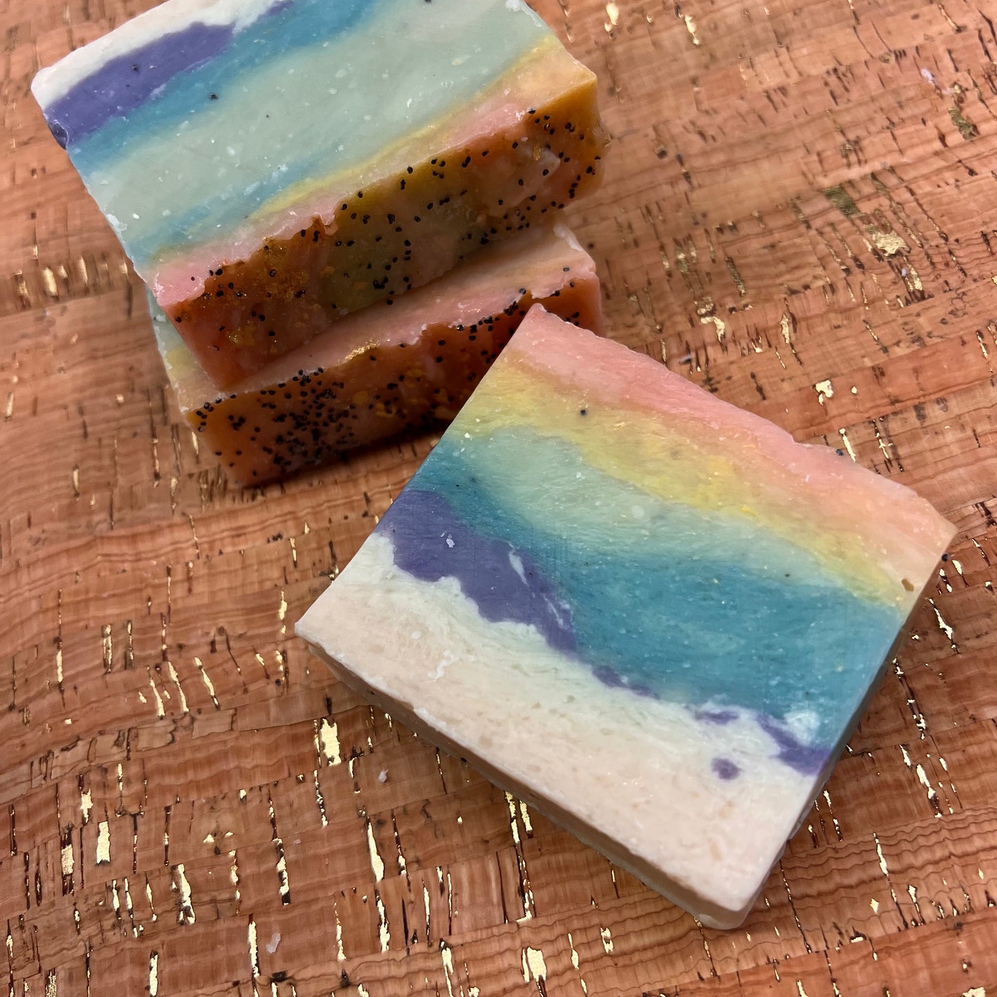 Rainbow Sherbet Soap - Cream & Coco Skincare