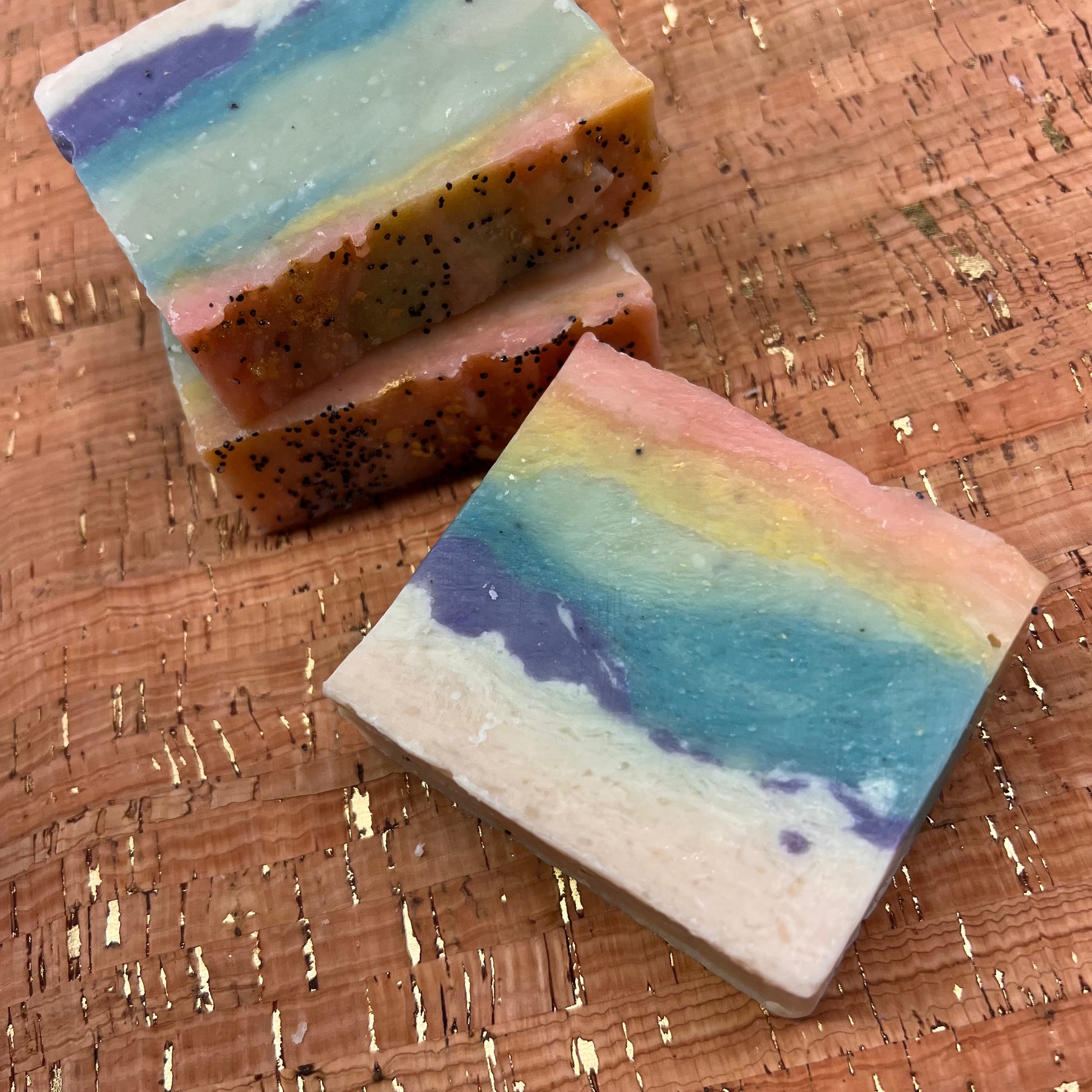 Rainbow Sherbet Soap - Cream & Coco Skincare