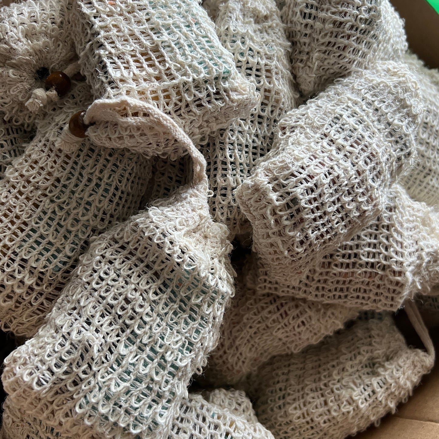 Sisal Scrub Bag