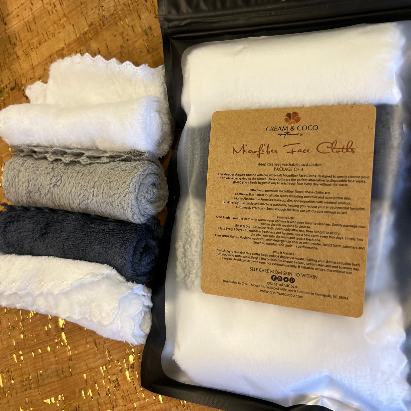 Microfiber Face Cloths