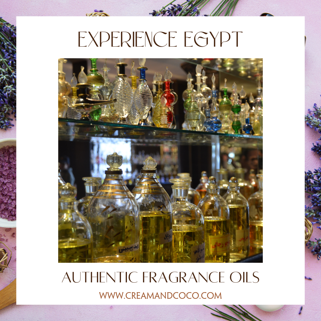 Experience Egyptian Authentic Fragrance Oil Collection - Cream & Coco Skincare