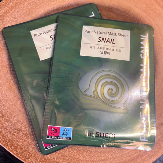 The SAEM Snail Sheet Mask