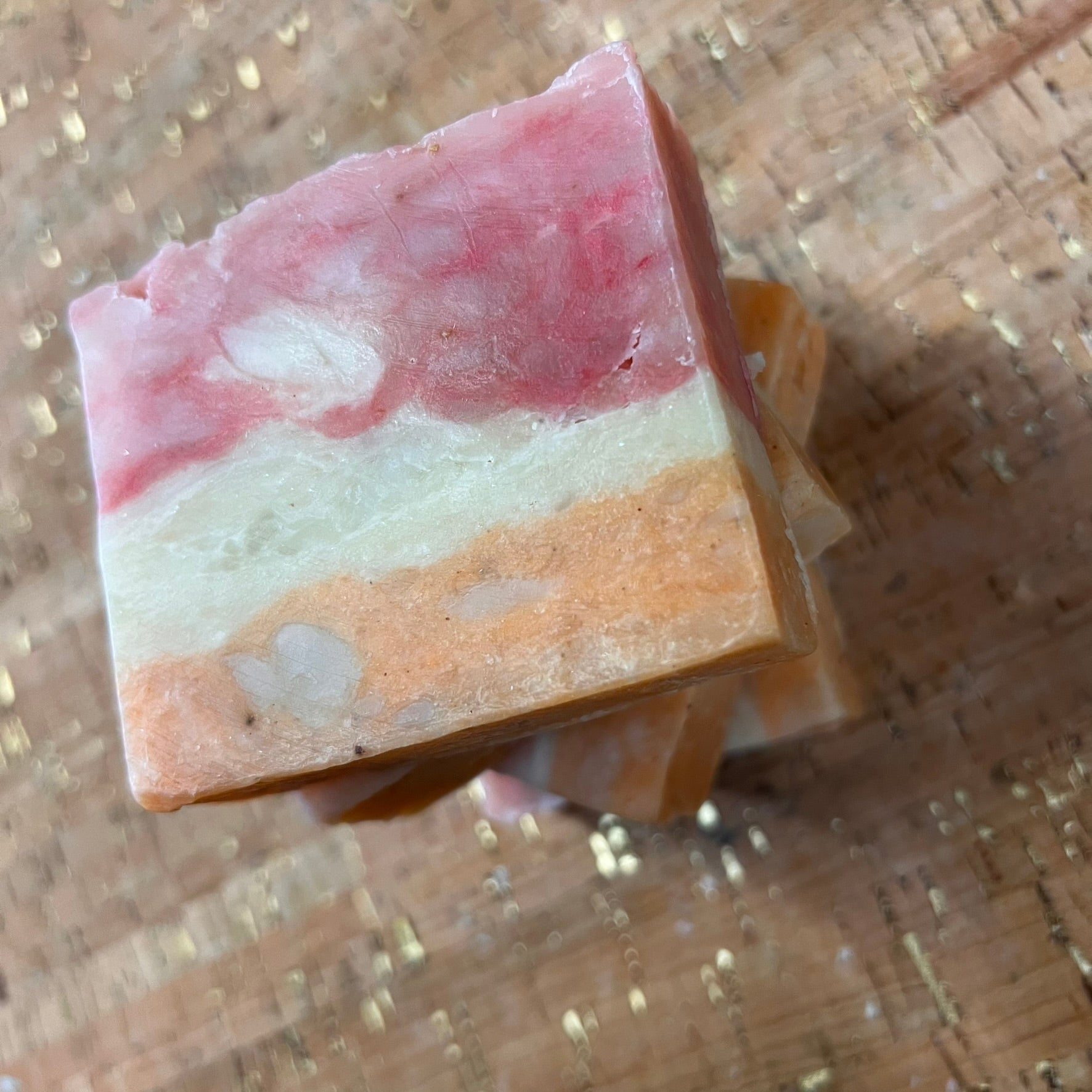 Hibiscus Peach Soap - Cream & Coco Skincare
