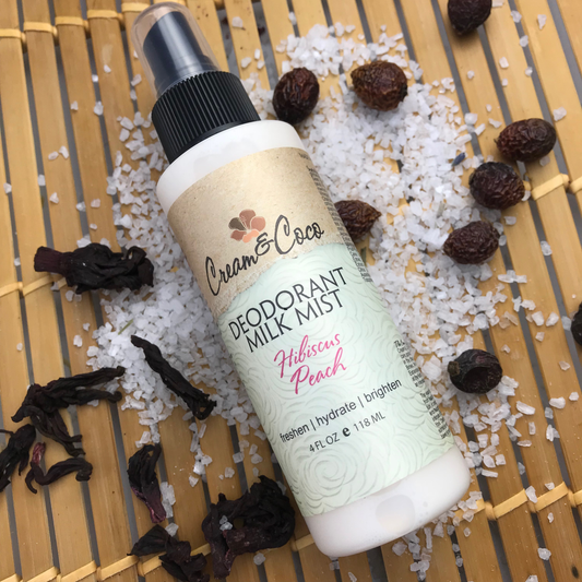 Hibiscus Peach Deodorant Milk Mist