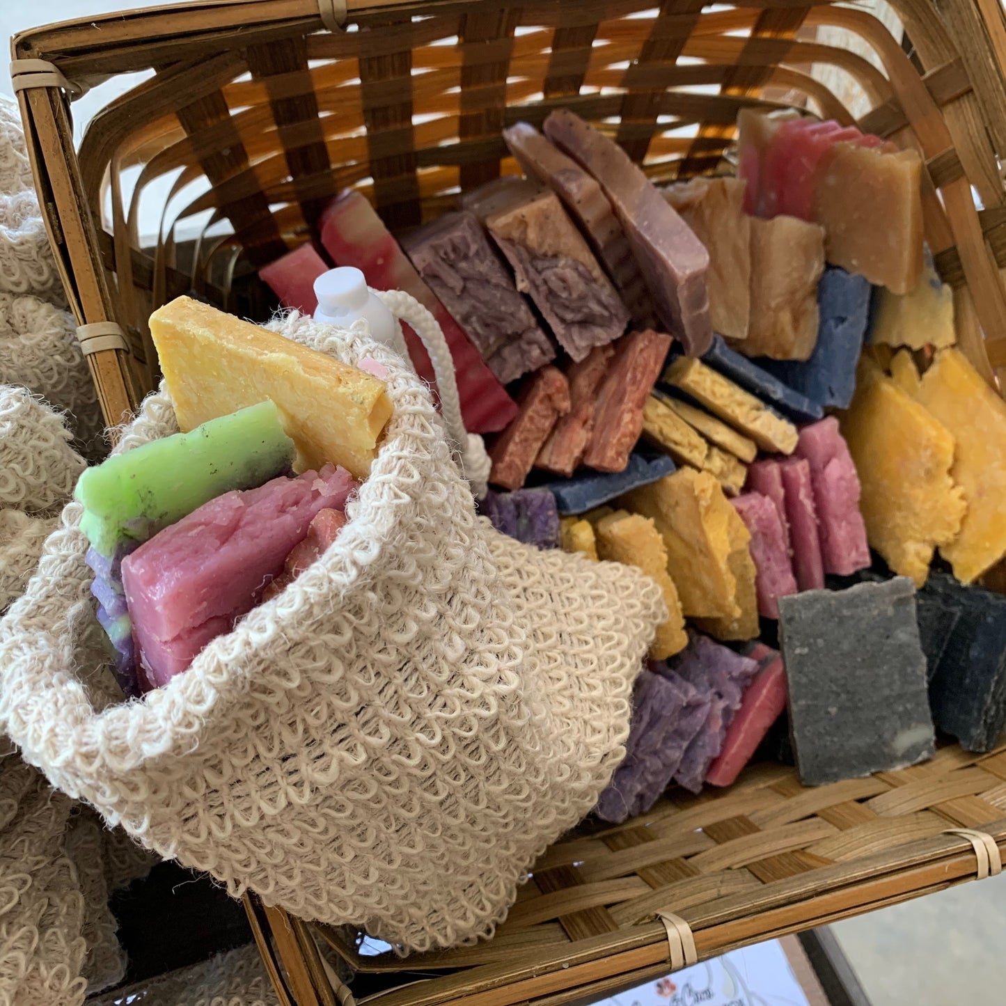 Sisal Scrub Bag