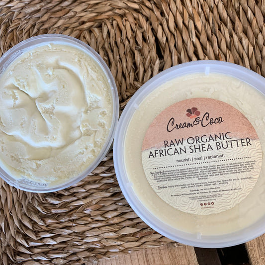 Organic Raw Shea Butter - Cream & Coco Skincare