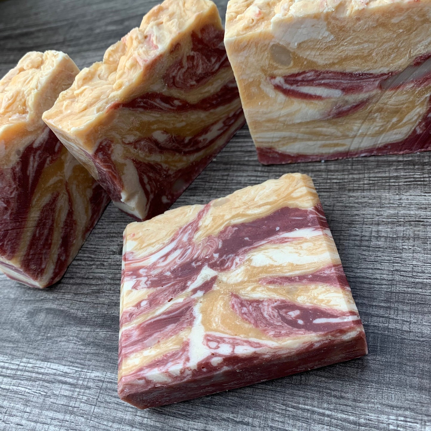 Pomegranate Mango Smoothie Soap