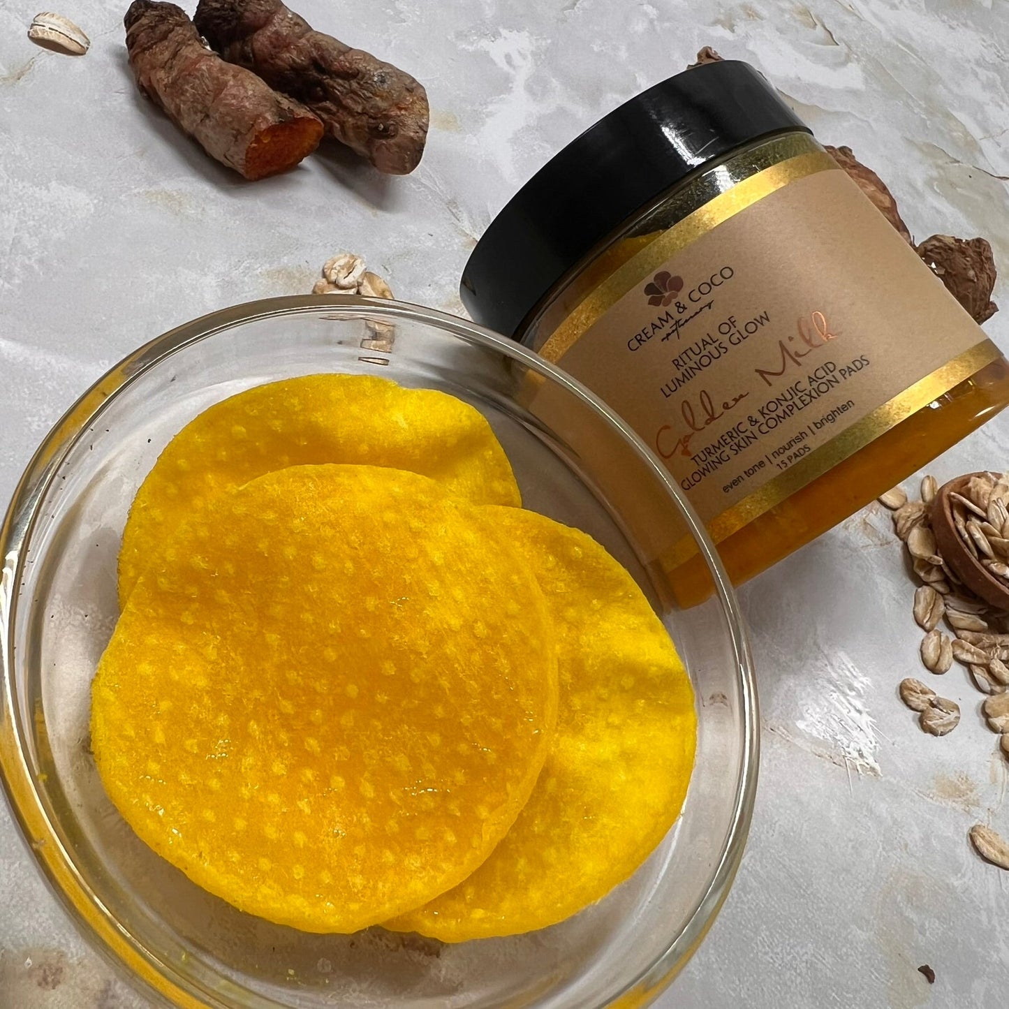 Face Care Collection | Face Brightening Kit | Cream & Coco Skincare