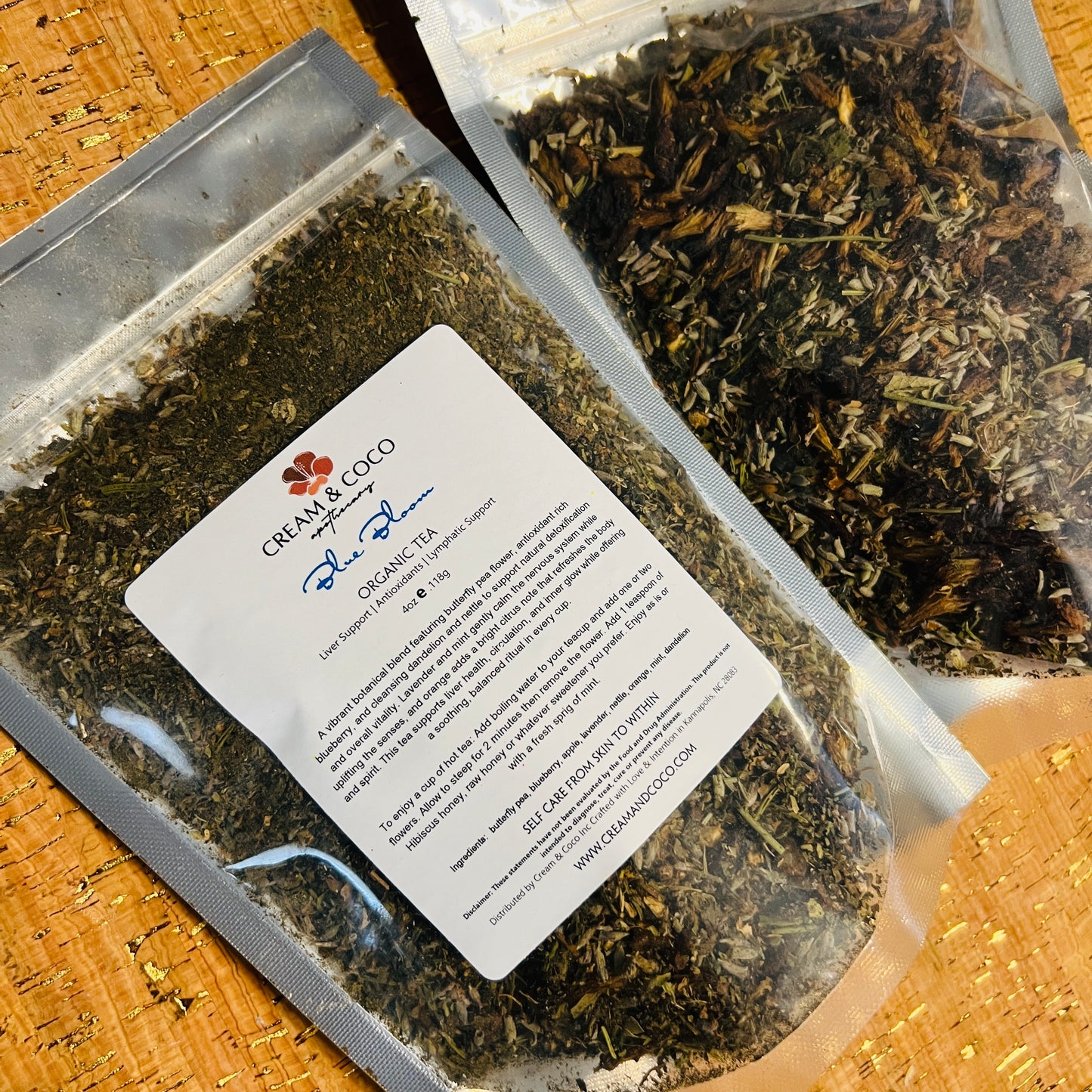 Blue Bloom Organic Herbal Tea Blend