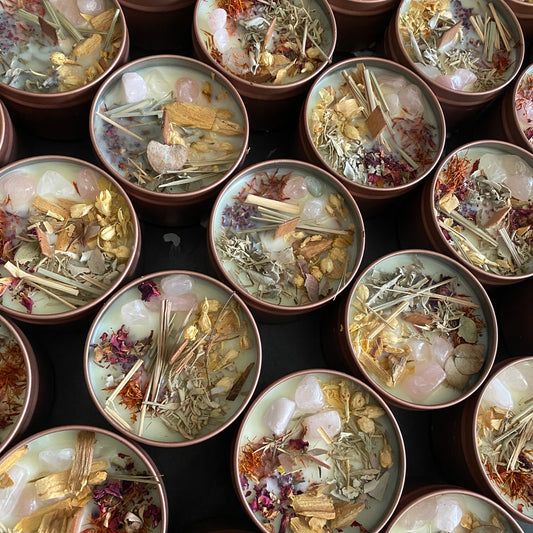 The Glow Up Sacred Smudge Candle