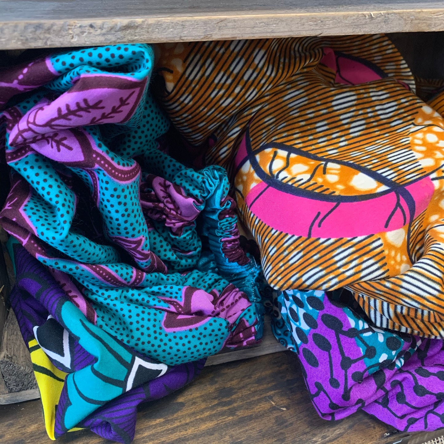 Ankara Toddler Bonnet