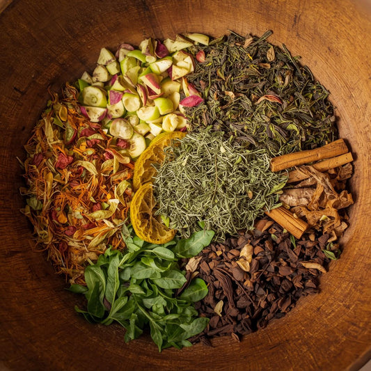 Root & Radiance Organic Herbal Tea Blend