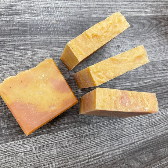 Ginger Peach Soap - Cream & Coco Skincare